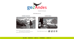 Desktop Screenshot of go2andes.com